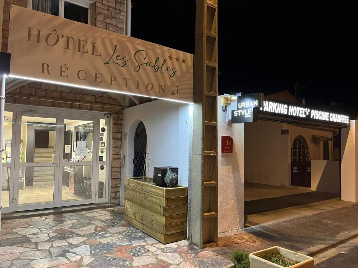Hôtel Les Sables Canet Exterior foto