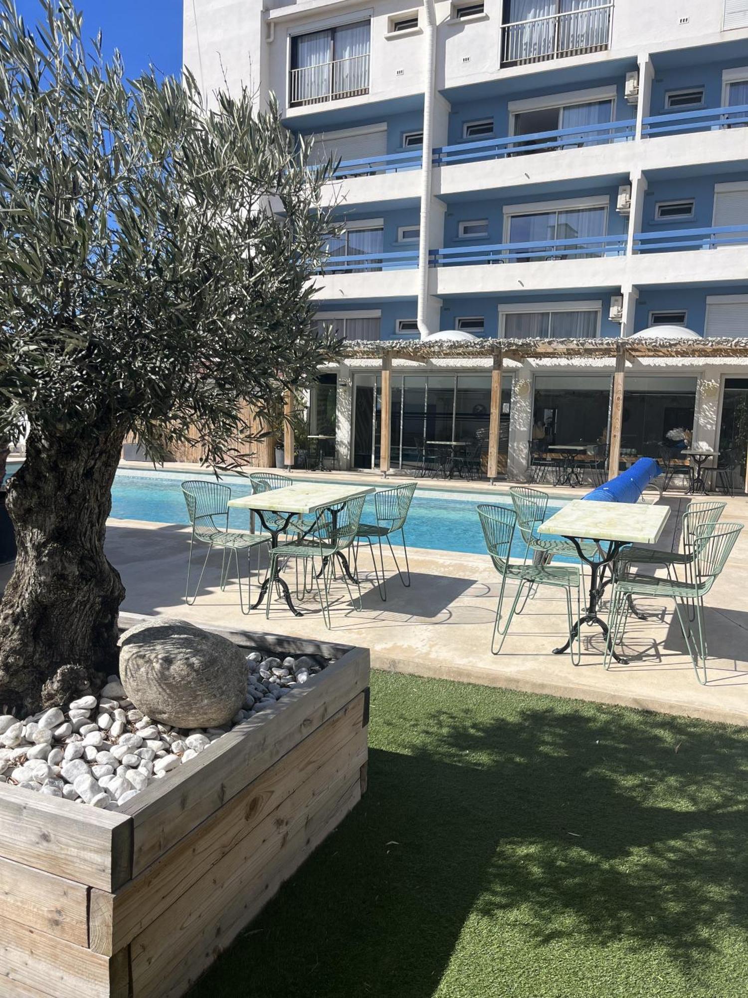 Hôtel Les Sables Canet Exterior foto